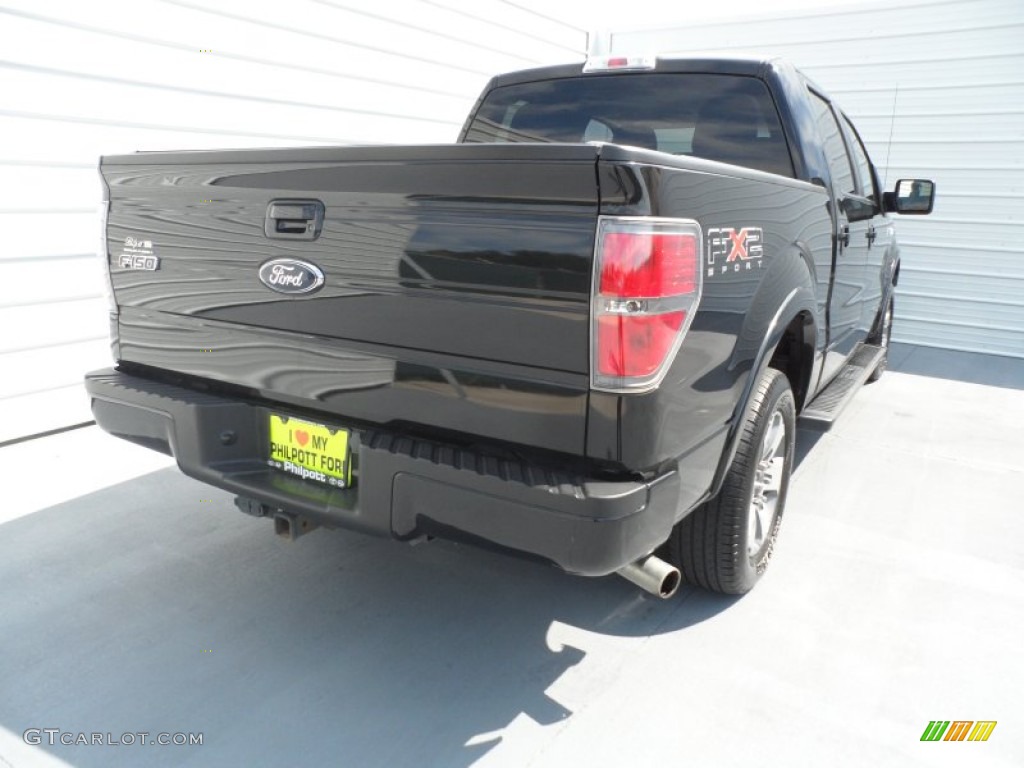 2010 F150 FX2 SuperCrew - Tuxedo Black / Black photo #3