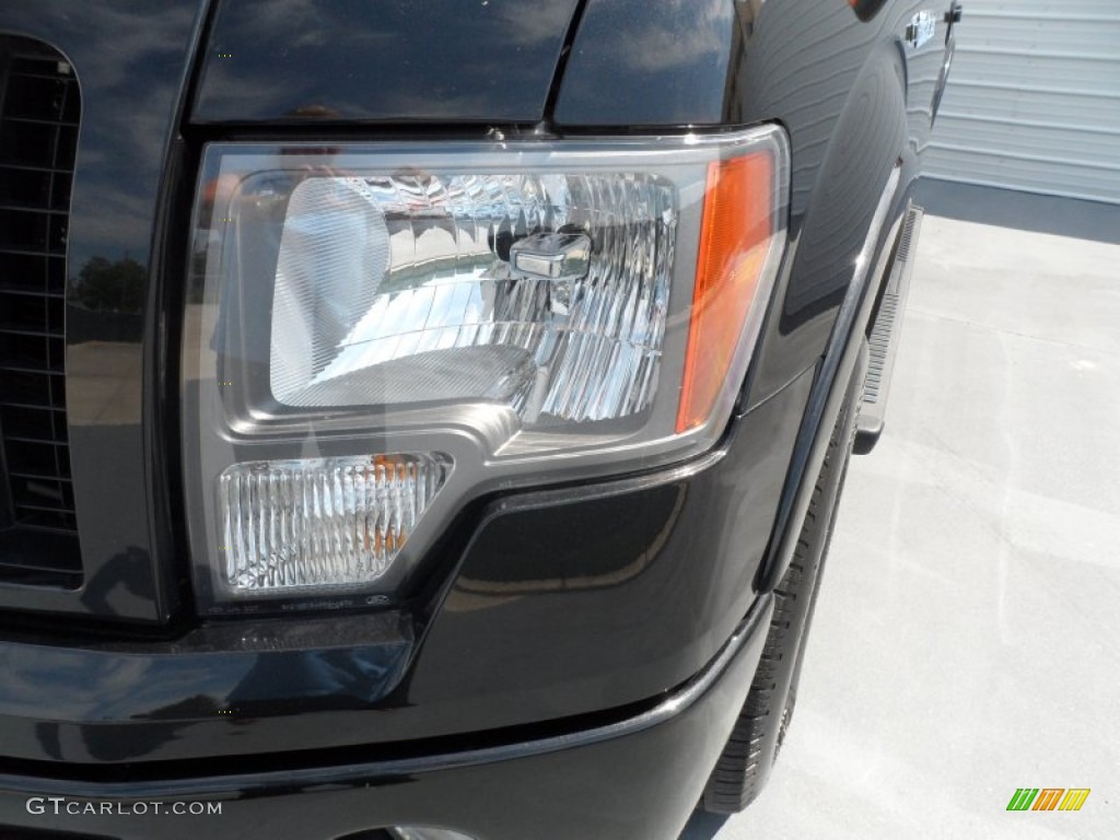 2010 F150 FX2 SuperCrew - Tuxedo Black / Black photo #8