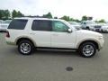 2009 White Suede Ford Explorer Eddie Bauer  photo #3