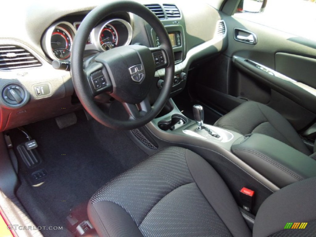 Black Interior 2012 Dodge Journey SE Photo #67138254