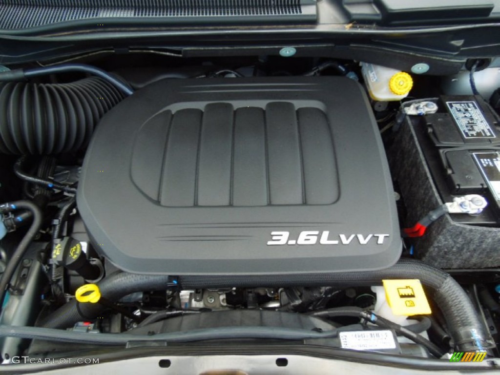 2012 Dodge Grand Caravan SXT 3.6 Liter DOHC 24-Valve VVT Pentastar V6 Engine Photo #67138584