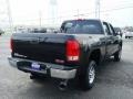 2008 Onyx Black GMC Sierra 2500HD SLT Crew Cab 4x4  photo #5