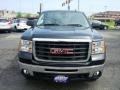 2008 Onyx Black GMC Sierra 2500HD SLT Crew Cab 4x4  photo #8