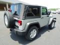 2012 Bright Silver Metallic Jeep Wrangler Sport S 4x4  photo #6