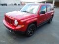 2012 Deep Cherry Red Crystal Pearl Jeep Patriot Altitude  photo #2