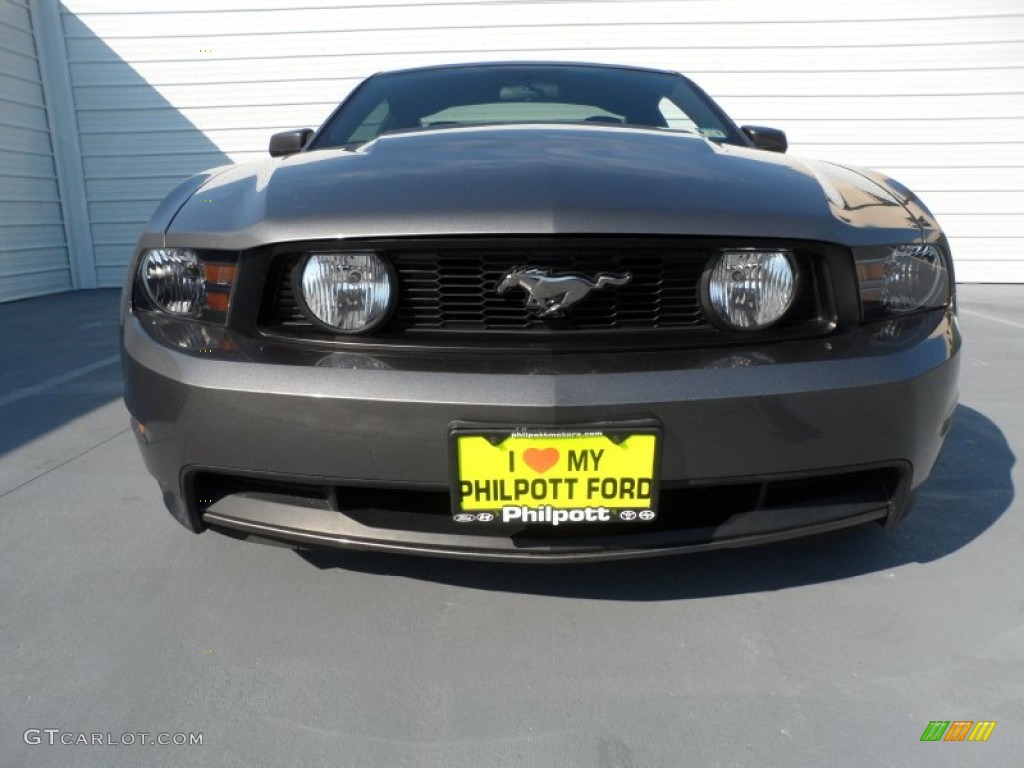 2011 Mustang GT Coupe - Sterling Gray Metallic / Charcoal Black photo #7