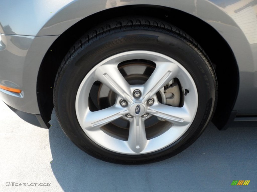 2011 Mustang GT Coupe - Sterling Gray Metallic / Charcoal Black photo #10