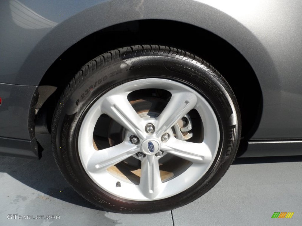 2011 Mustang GT Coupe - Sterling Gray Metallic / Charcoal Black photo #13