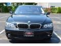 2007 Azurite Black Metallic BMW 7 Series 750i Sedan  photo #2