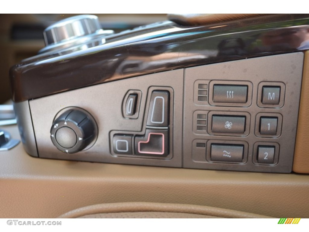 2007 7 Series 750i Sedan - Azurite Black Metallic / Natural Brown photo #18