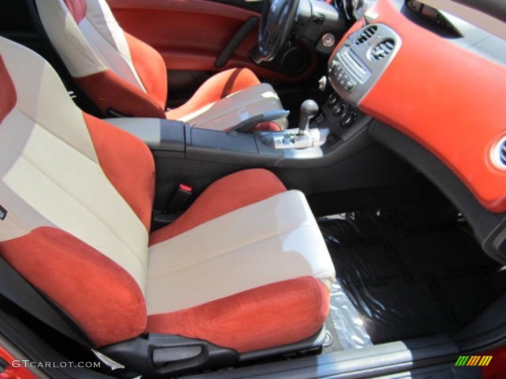 Terra Cotta Interior 2006 Mitsubishi Eclipse GT Coupe Photo #67144830