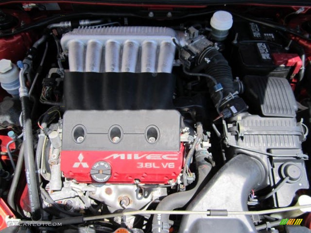2006 Mitsubishi Eclipse GT Coupe 3.8 Liter SOHC 24 Valve MIVEC V6 Engine Photo #67144848