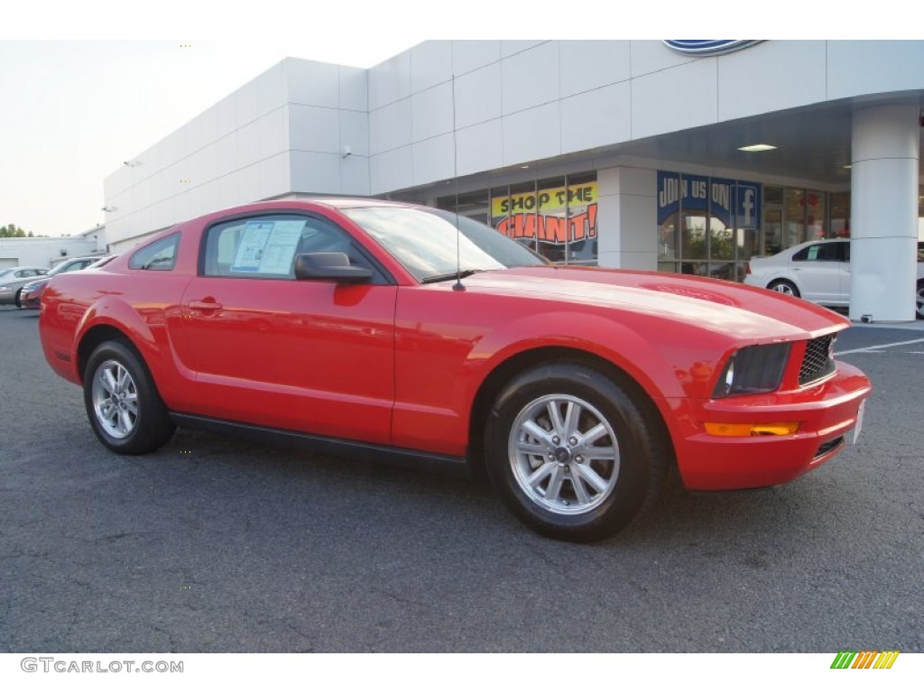 Torch Red Ford Mustang