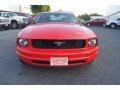 2007 Torch Red Ford Mustang V6 Deluxe Coupe  photo #7