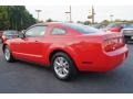 2007 Torch Red Ford Mustang V6 Deluxe Coupe  photo #30