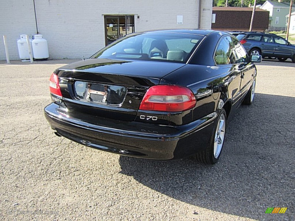 2001 C70 HT Convertible - Black / Gray photo #10