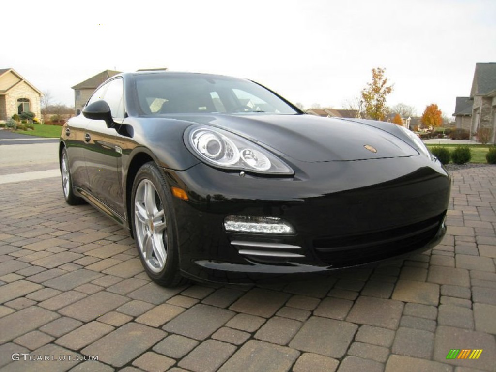 Black 2011 Porsche Panamera 4 Exterior Photo #67147789