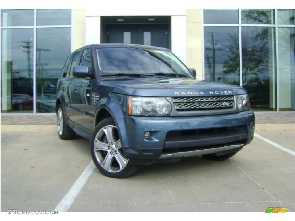 Marmaris Teal Metallic 2011 Land Rover Range Rover Sport Supercharged Exterior Photo #67148202