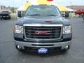 2008 Black Onyx GMC Sierra 3500HD SLT Crew Cab 4x4 Dually  photo #8