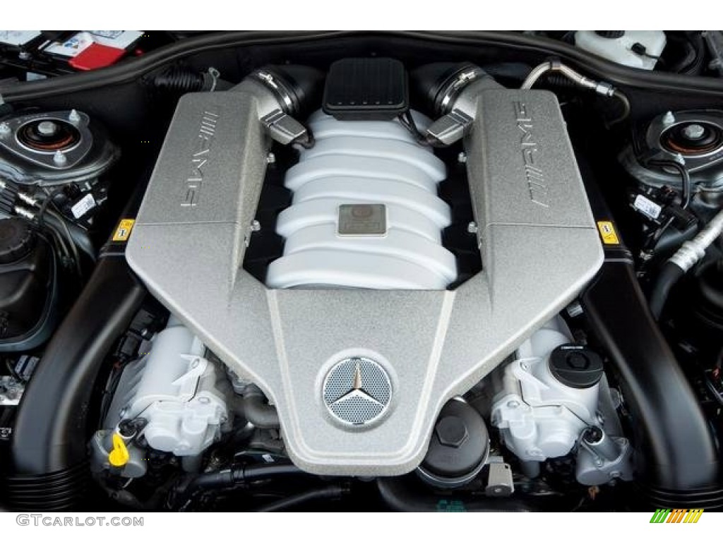 2010 Mercedes-Benz S 63 AMG Sedan Engine Photos