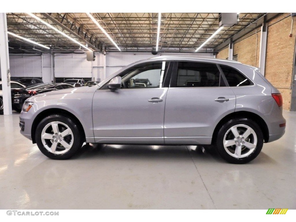 2009 Q5 3.2 Premium quattro - Quartz Gray Metallic / Black photo #2