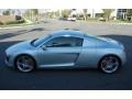 Ice Silver Metallic 2009 Audi R8 4.2 FSI quattro Exterior