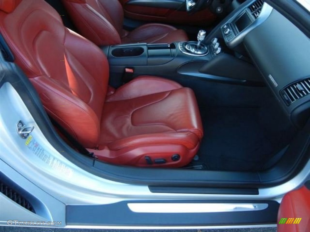 Fine Nappa Tuscan Brown Leather Interior 2009 Audi R8 4.2 FSI quattro Photo #67149557