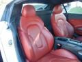 2009 Audi R8 Fine Nappa Tuscan Brown Leather Interior Front Seat Photo