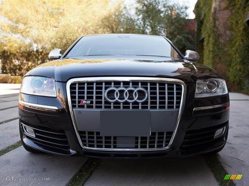 Black Cherry Pearl Effect 2009 Audi S8 5.2 quattro Exterior Photo #67149677