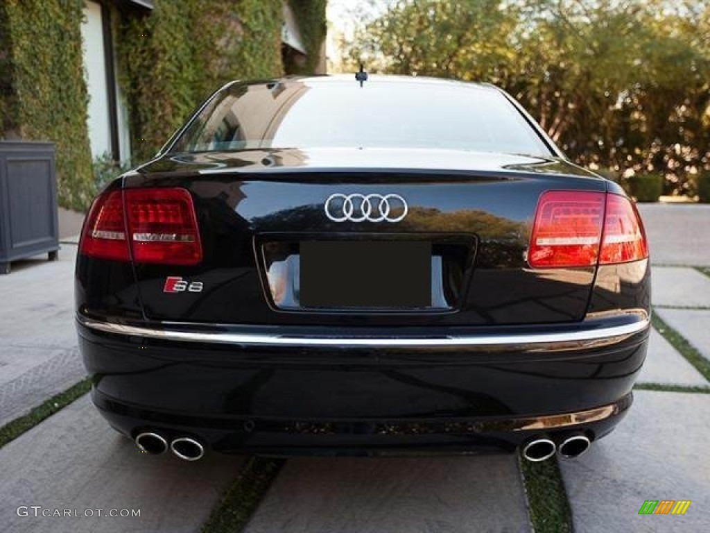 Black Cherry Pearl Effect 2009 Audi S8 5.2 quattro Exterior Photo #67149683