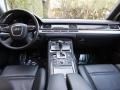 2009 Audi S8 Black Valcona Leather Interior Dashboard Photo