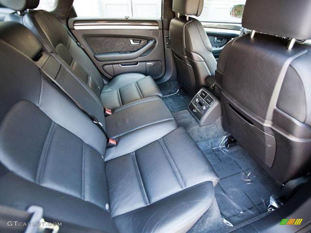 2009 Audi S8 5.2 quattro Rear Seat Photo #67149728