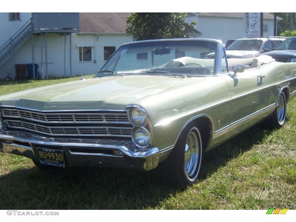Lime Gold Ford Galaxie