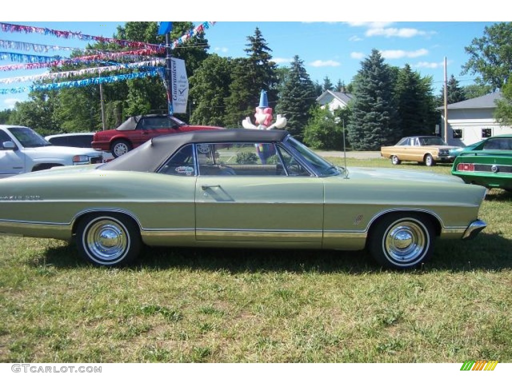 1967 Galaxie 500 Convertible - Lime Gold / Parchment photo #5