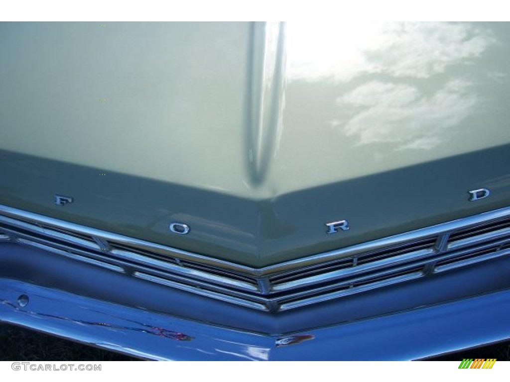 1967 Galaxie 500 Convertible - Lime Gold / Parchment photo #14