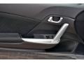 Black 2012 Honda Civic Si Coupe Door Panel