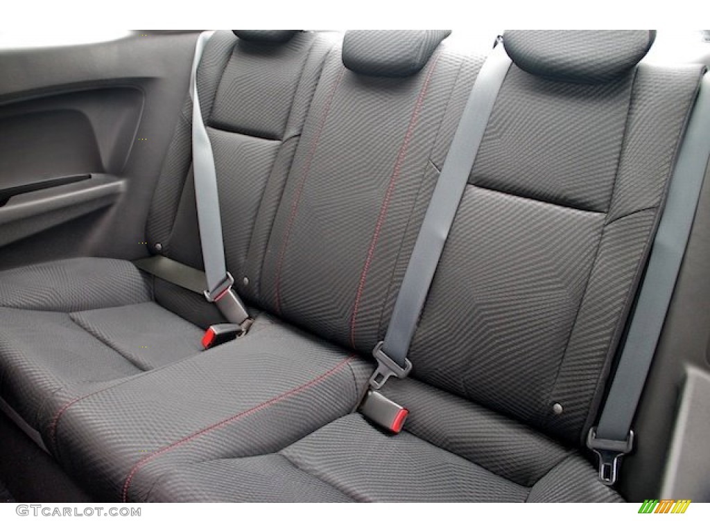 Black Interior 2012 Honda Civic Si Coupe Photo #67150303