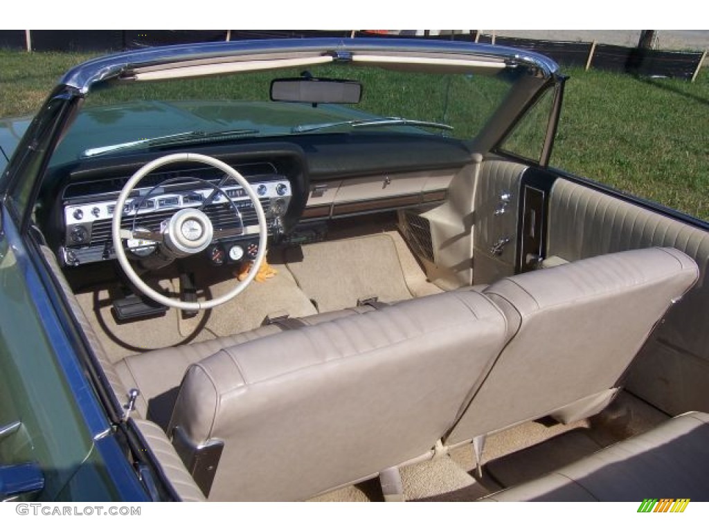 1967 Galaxie 500 Convertible - Lime Gold / Parchment photo #79