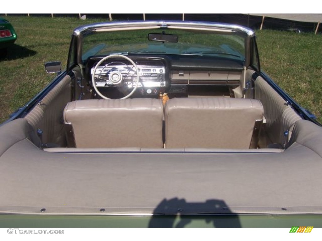1967 Galaxie 500 Convertible - Lime Gold / Parchment photo #80