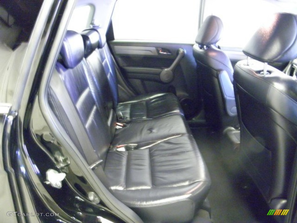 2009 CR-V EX-L 4WD - Crystal Black Pearl / Black photo #10