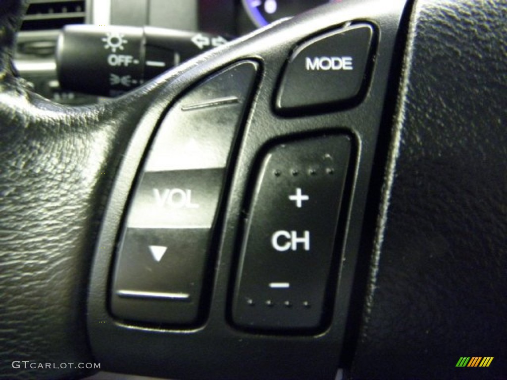 2009 CR-V EX-L 4WD - Crystal Black Pearl / Black photo #21