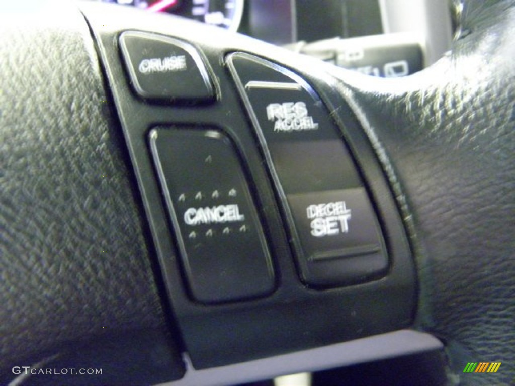 2009 CR-V EX-L 4WD - Crystal Black Pearl / Black photo #23
