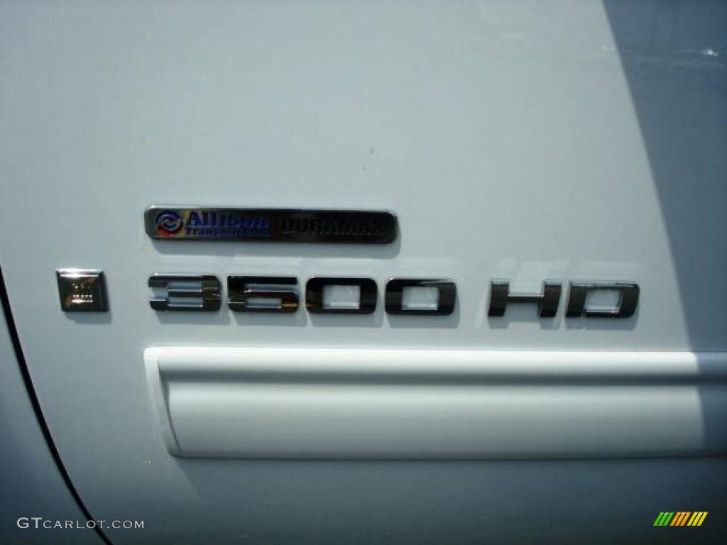 2008 Sierra 3500HD SLT Crew Cab 4x4 Dually - Summit White / Ebony photo #40