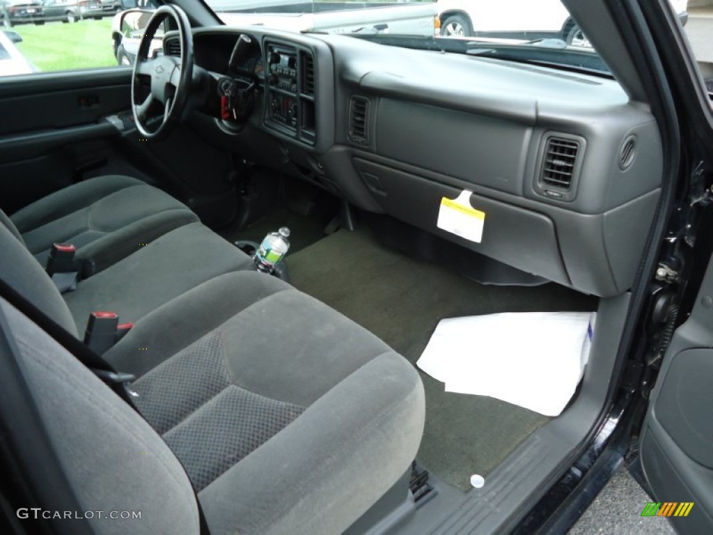2007 Chevrolet Silverado 1500 Classic LS Regular Cab Dark Charcoal Dashboard Photo #67152758