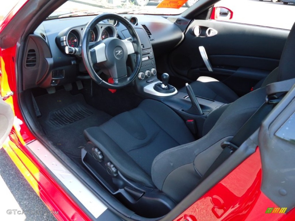Carbon Interior 2008 Nissan 350Z Coupe Photo #67152920