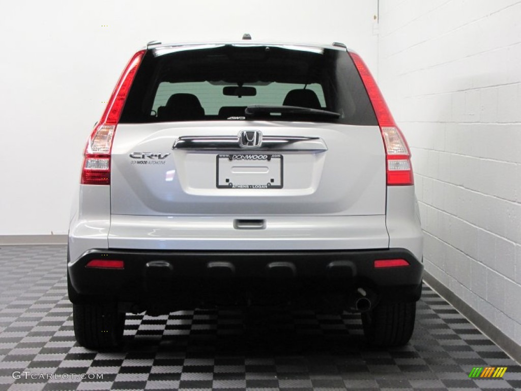 2009 CR-V EX 4WD - Alabaster Silver Metallic / Gray photo #4