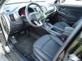 Black 2012 Kia Sportage EX Interior