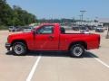 2009 Fire Red GMC Canyon Work Truck Regular Cab  photo #8