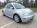 Reflex Silver Metallic 2002 Volkswagen New Beetle GLX 1.8T Coupe