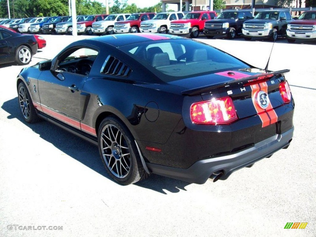 Ebony Black 2011 Ford Mustang Shelby GT500 SVT Performance Package Coupe Exterior Photo #67156295